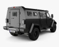 Inkas Sentry Civilian 2022 Modello 3D vista posteriore