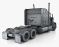 International 9900i 트랙터 트럭 2014 3D 모델 