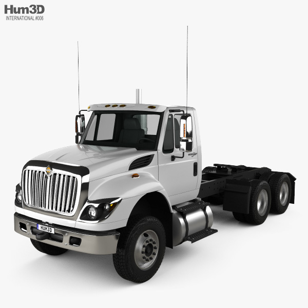 International Workstar 底盘驾驶室卡车 2014 3D模型