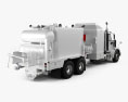 International Paystar Hot Oil Truck 2014 3D-Modell Rückansicht