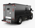 International Durastar Armored Cash Truck 2014 3d model back view