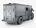 International Durastar Armored Cash Truck 2014 3d model