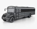 International Durastar Correction Bus 2007 3d model wire render