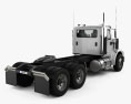 International PayStar Camión Tractor 2015 Modelo 3D vista trasera