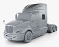 International ProStar Tractor Truck 2015 3d model clay render