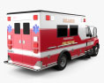 International TerraStar Ambulance Truck 2015 3d model back view