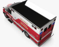 International TerraStar Ambulance Truck 2015 3d model top view