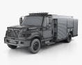 International TerraStar Fire Truck 2015 3d model wire render