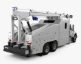 International WorkStar Crane Truck 2017 3d model back view
