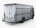 International 1552SC P70 UPS Truck 2018 Modelo 3d