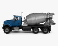 International HX515 Camião betoneira 2020 Modelo 3d vista lateral