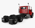 International HX520 Camión Tractor 2020 Modelo 3D vista trasera