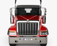 International HX520 Camion Tracteur 2020 Modèle 3d vue frontale