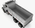 International HX615 덤프 트럭 2020 3D 모델  top view