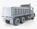 International HX615 덤프 트럭 2020 3D 모델 