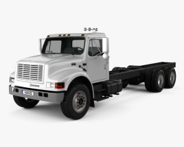 International 4900 Chassis Truck 2013 3D model