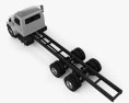 International 4900 底盘驾驶室卡车 2013 3D模型 顶视图