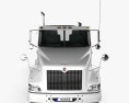 International 9200 Day Cab Tractor Truck 2015 3d model front view
