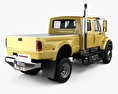 International CXT Pickup Truck 2008 3D-Modell Rückansicht