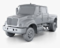 International CXT Pickup Truck 2008 Modello 3D clay render