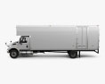 International Durastar 4700 Box Truck 2015 Modello 3D vista laterale