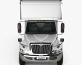 International Durastar 4700 Box Truck 2015 Modello 3D vista frontale