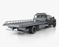International CV Crew Cab Rollback Truck 2021 Modello 3D