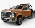 International CV Crew Cab Rollback Truck 2021 3D 모델 