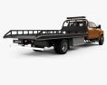 International CV Crew Cab Rollback Truck 2021 3d model