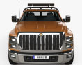 International CV Crew Cab Rollback Truck 2021 Modelo 3D vista frontal