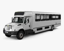 3D model of International Durastar IC HC bus 2011