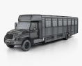 International Durastar IC HC bus 2011 3d model wire render