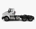 International RH Day Cab Tractor Truck 2024 3d model side view