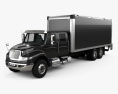 International Durastar Crew Cab Box Truck 2020 3d model