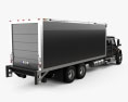 International Durastar Crew Cab Box Truck 2020 3d model back view