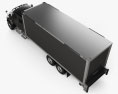 International Durastar Crew Cab Box Truck 2020 3d model top view
