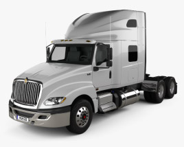 International LT Tractor Truck 2024 3D model