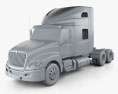 International LT Camion Tracteur 2024 Modèle 3d clay render