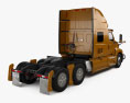 International LT 73 Hi-Rise Cabina Dormitorio Camión Tractor 3 ejes 2024 Modelo 3D vista trasera