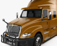 International LT 73 Hi-Rise Sleeper Cab Camion Tracteur 3 essieux 2024 Modèle 3d