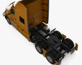 International LT 73 Hi-Rise Schlafkabine Sattelzugmaschine 3-Achser 2024 3D-Modell Draufsicht