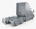 International LT 73 Hi-Rise 卧铺驾驶室 牵引车 3轴 2024 3D模型