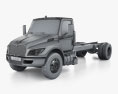 International MV Chassis Truck 2023 3d model wire render