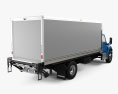 International eMV Box Truck 2022 3d model back view