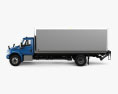 International eMV Box Truck 2022 3d model side view