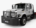 International Navistar Crew Cab Tow Truck 2024 3d model