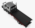 International Navistar Crew Cab 拖车 2024 3D模型 顶视图