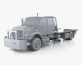 International Navistar Crew Cab Tow Truck 2024 3d model clay render