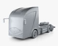 Irizar IE Truck Chassis Truck 2023 3d model clay render