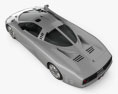 Isdera Silver Arrow C112i Прототип 2002 3D модель top view